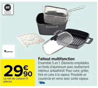 Carrefour Faitout multifonction offre