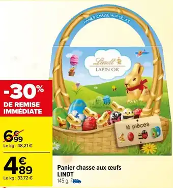 Carrefour Market Panier chasse aux œufs offre