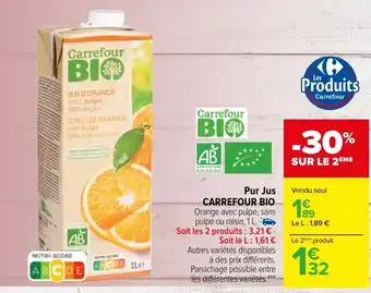 Carrefour Market Pur jus offre