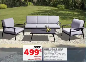 Hyper U Salon de jardin royan offre