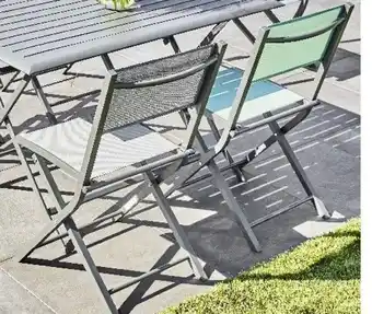 Hyper U Chaise pliante dinard offre