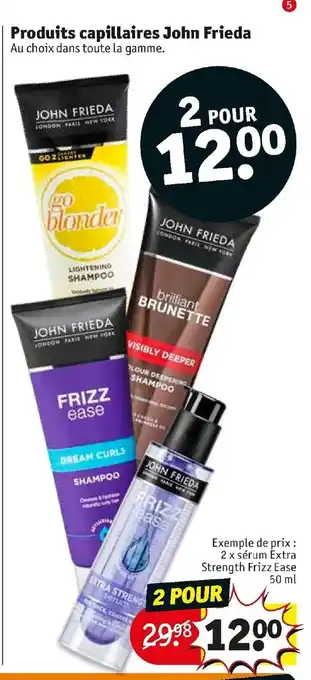 Produits capillaires John Frieda