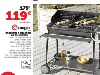 Hyper U Barbecue a charbon de bois dakar offre