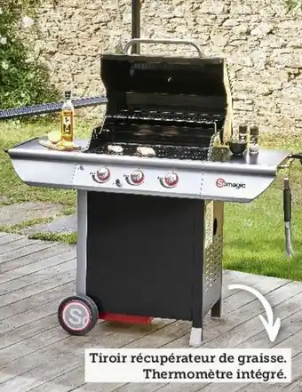 Hyper U Barbecue a gaz manhattan 300s offre