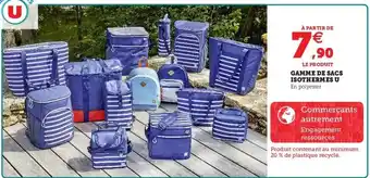 Hyper U Gamme de Sacs offre