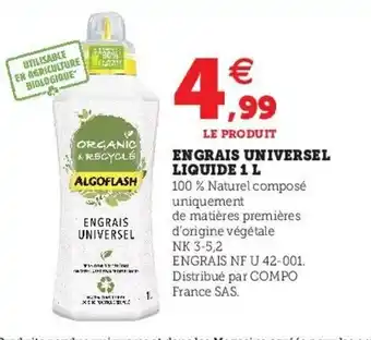 Hyper U Engrais Universel offre
