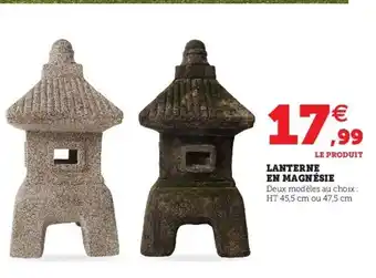 Hyper U Lanterne En Magnésie offre