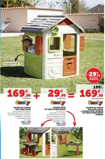 Hyper U Maison de Jardin offre