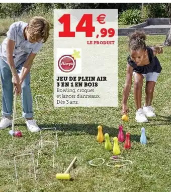 Hyper U Jeu de Plein Air offre