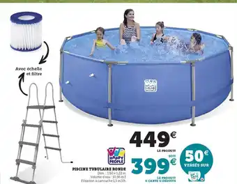 Piscine Tubulaire Ronde