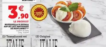 Super U Mozzarella Di Bufala offre