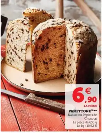 Super U Panettone offre