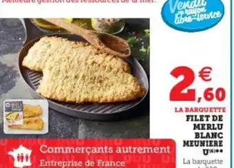 Super U Filet de Merlu Blanc offre
