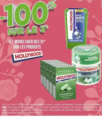 Hollywood bon plan sur les produits de la marque hollywood