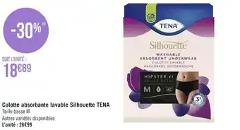 Tena culotte absorbante lavable silhouette