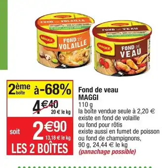 Migros Fond de veau Maggi offre
