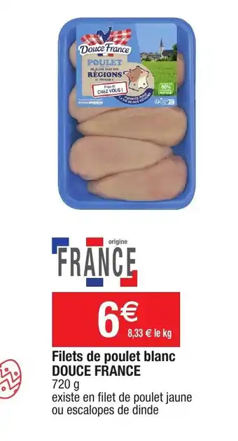Migros Filets de poulet blanc Douce France offre