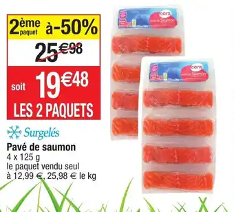 Migros Pavé de saumon offre