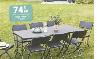 Imaginea Table pliante ‘milan’ offre