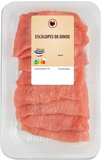 Match Heidemark escalope de dinde offre
