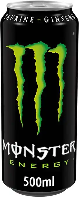 Match Monster boisson énergétique monster offre
