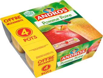 Match Andros dessert fruitier offre