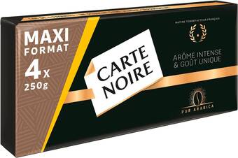Match Carte noire café moulu offre