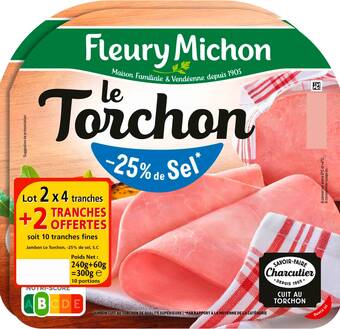 Match Fleury michon jambon le torchon offre
