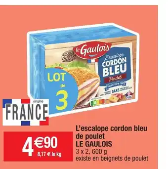 Migros L'escalope Cordon Bleu de Poulet offre