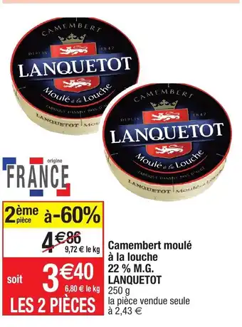 Migros Camembert Moulé offre