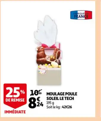 Auchan Moulage poule soleil le tech offre