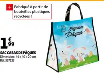 Auchan Sac cabas de paques offre