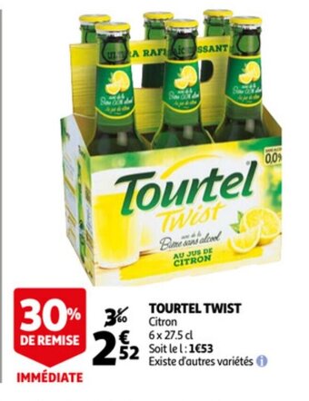 Auchan Tourtel twist offre
