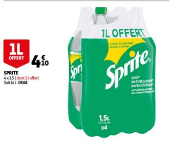 Auchan Sprite offre