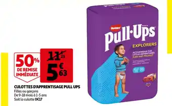 Auchan Culottes d'apparentisage pull ups offre