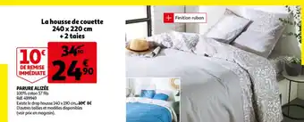 Auchan Parure alizée offre