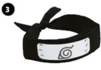Auchan Le bandeau naruto shippuden Konoha offre