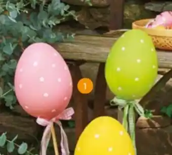 Auchan Pique décor œuf coloris asortis offre