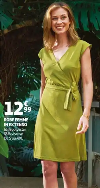 Auchan Robe femme in extenso offre