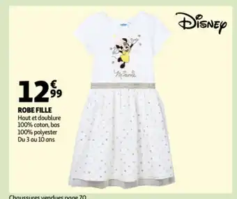Auchan Robe fille offre