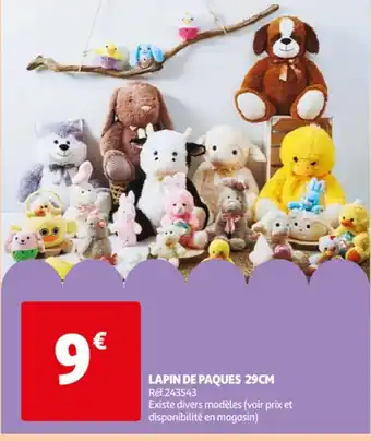 Auchan Lapin de paques 29 Cm offre