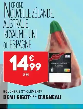 ALDI Demi gigot D'agneu offre