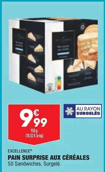 Pain surprise aux céréals