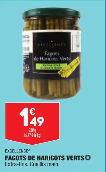 ALDI Fagots de haricots verts offre