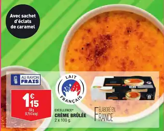 ALDI Crème brûlée offre