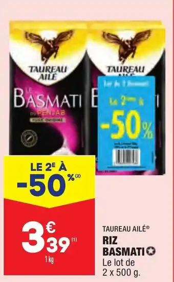 ALDI Riz basmati offre