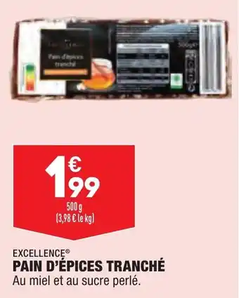 ALDI Pain d'epices tranché offre