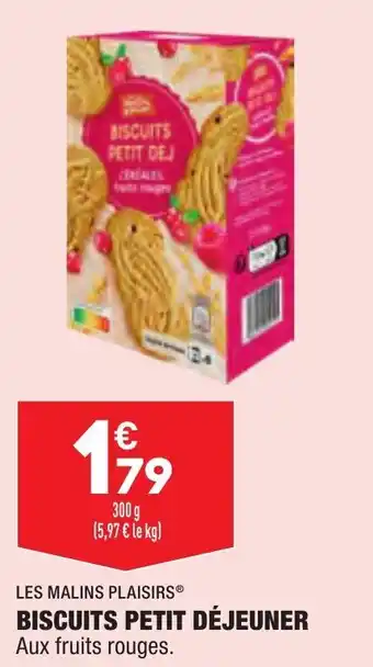 ALDI Biscuits petit déjeuner offre