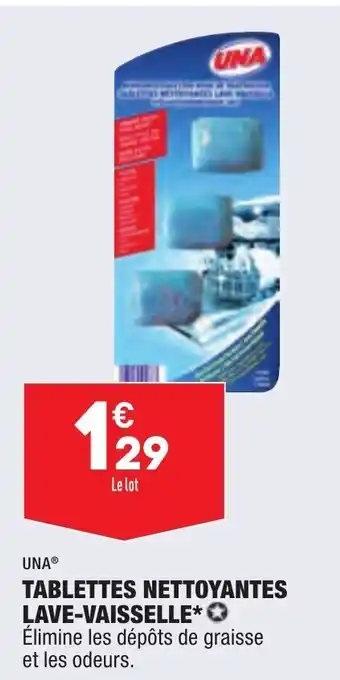 ALDI Tablettes nettoyantes lave-vaisselle offre