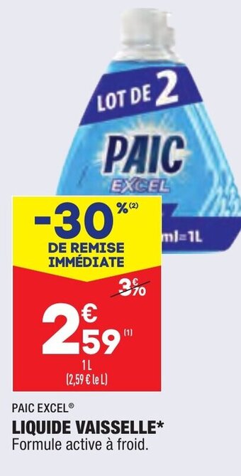 ALDI Liquide vaisselle offre